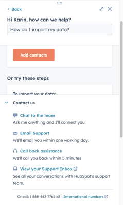 HubSpot Support