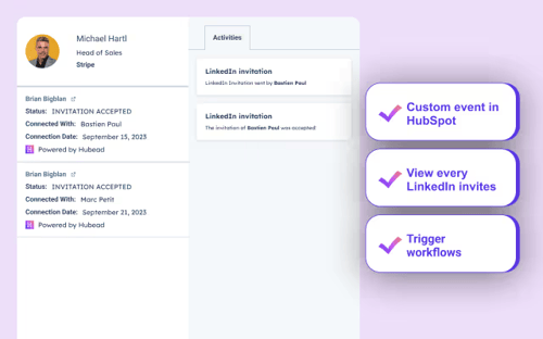 Hublead-HubSpot integration