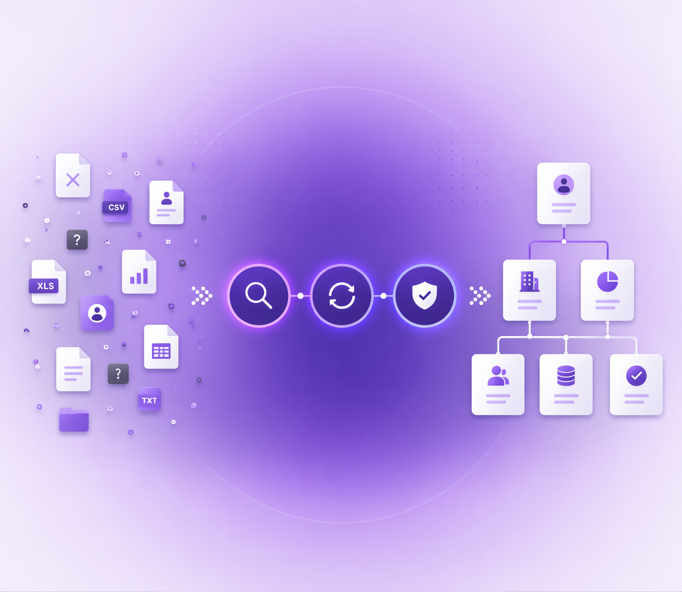 HubSpot CRM data hygiene framework illustrating how to diagnose, clean, and prevent data issues for scalable growth